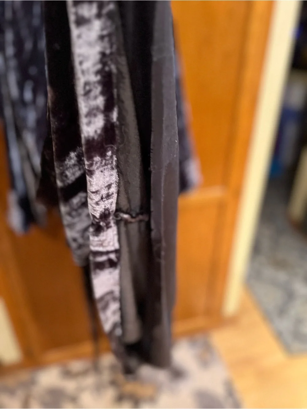 Pottery Barn Teen Hufflepuff Gray Velvet Robe